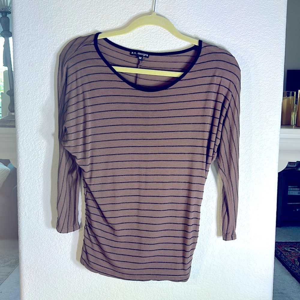 a.n.designs shirt. SoCal designer. Size M.
